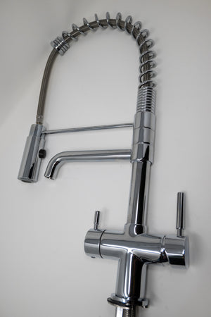 3-wegkraan met flexibele slang CAR4323