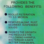 Cartridge Waterfilter 10" - Optihome - Uw Stofzuiger, Lucht- en waterzuiverings specialist