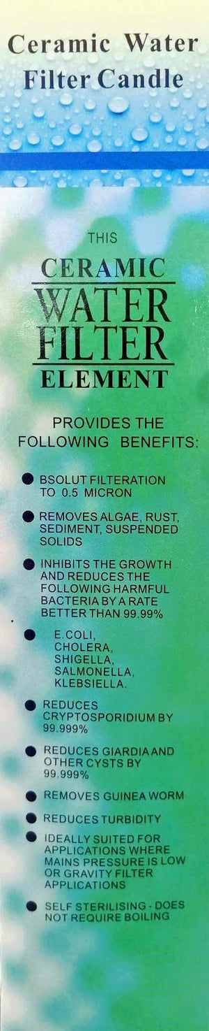 Cartridge Waterfilter 10" - Optihome - Uw Stofzuiger, Lucht- en waterzuiverings specialist